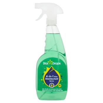 Stardrops 4-in-1 Pine Disinfectant Spray 750ml