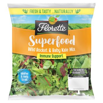 Florette Superfood Wild Rocket & Baby Kale Mix 120g