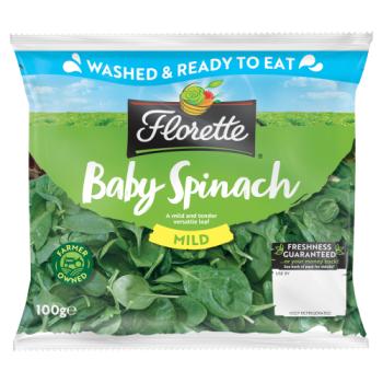 Florette Mild Baby Spinach 100g