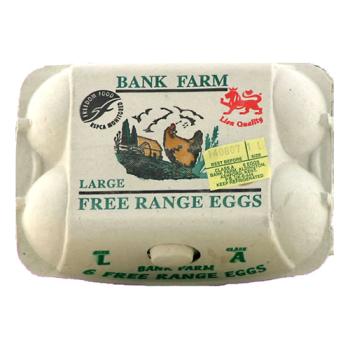 Free range eggs-large LOCAL 6 EA