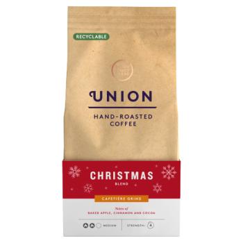 Union Christmas Blend Cafetiere Grind 200g