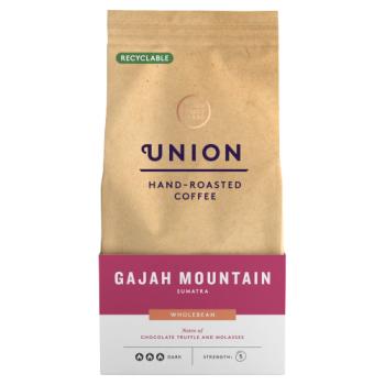 Union Sumatra Gajah Mountain Wholebean Coffee 200g