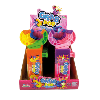 Grab Pop Fruit Flavour Lollipop 17g