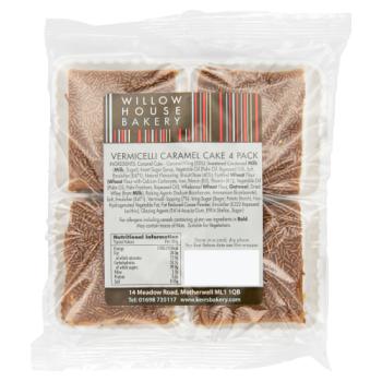 Willow House Bakery 4 Vermicelli Caramel Cake