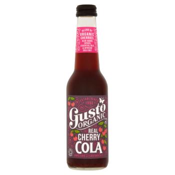 Gusto Fairtrade Organic Real Cherry Cola 275ml