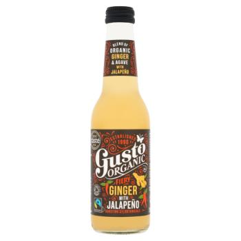 Gusto Organic Fiery Ginger with Jalapeño 275ml