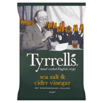 Tyrrells Sea Salt & Cider Vinegar 40g