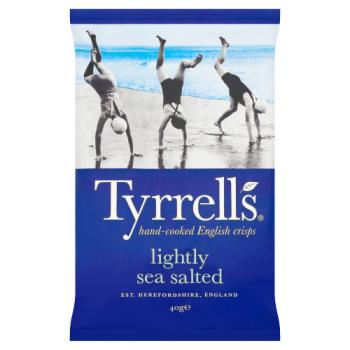 Tyrrells Lightly Sea Salted 40g