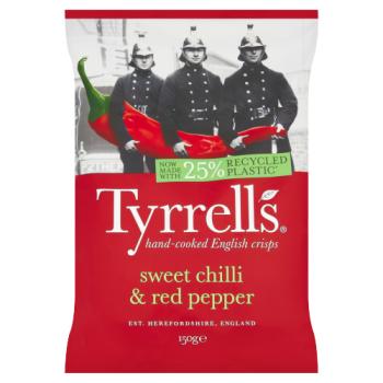 Tyrrells Sweet Chilli & Red Pepper 150g