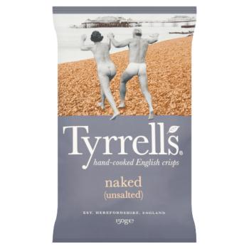 Tyrrells Naked Unsalted 150g
