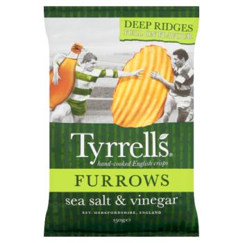 Tyrrell's Sea Salt & Vinegar Furrows 150g