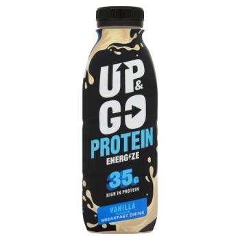 Up & Go Protein Energize Vanilla Flavour Breakfast Drink 500ml
