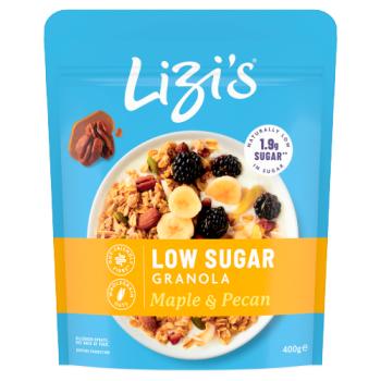 Lizi's Low Sugar Maple & Pecan Granola 400g