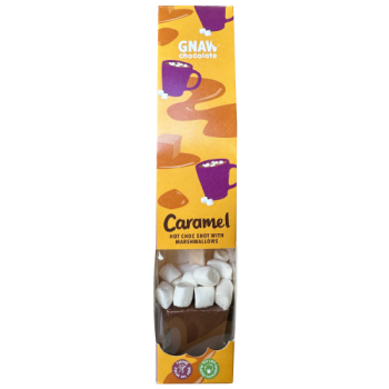 Gnaw Chocolate Caramel Hot Choc Shot with Marshmallows 45g 