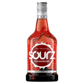 Sourz The Original Strawberry Sweet & Sour Liqueur 70cl