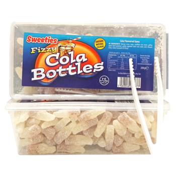 Sweeties Fizzy Cola Bottles Halal Cola Flavoured Gums 200g 
