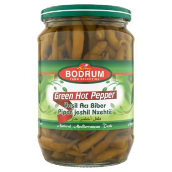 Bodrum Hot Peppers 630g