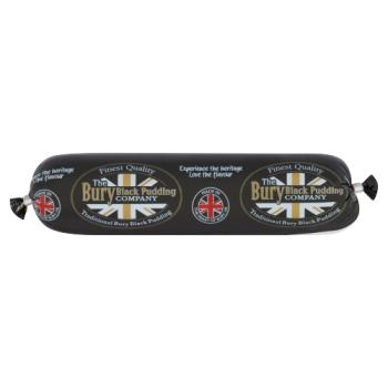 The Bury Black Pudding Company Traditional Bury Black Pudding 220g
