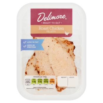Delimore Roast Chicken Fillets 190g