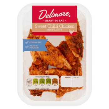 Delimore Sweet Chilli Chicken Mini Fillets 160g