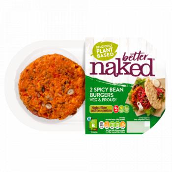 Naked Spicy Bean Burgers