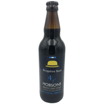 Hobsons Shropshire Stout Smooth Dark Stout 500ml 