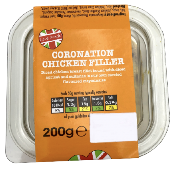 Love Fresh Coronation Chicken Filler 200g
