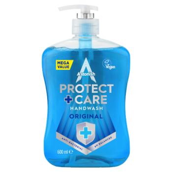 Astonish Protect + Care Anti-Bacterial Handwash Original 600ml