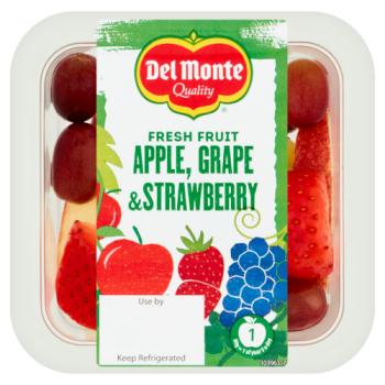 Del Monte Fresh Fruit Apple, Grape & Strawberry 95g