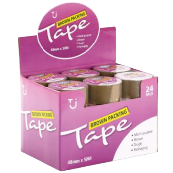Tj Brown Packaging Tape 48mm x 50m 