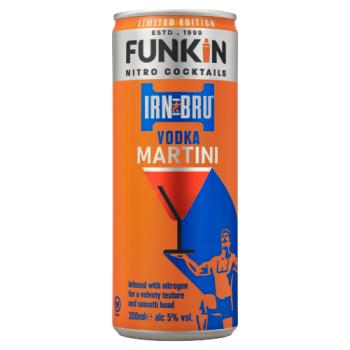 Funkin Nitro Cocktails Irn-Bru Limited Edition Vodka Martini 200ml