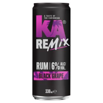 KA Remix Rum Black Grape 330ml