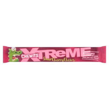 Chewits Extremely Sour Cherry Chews 34g
