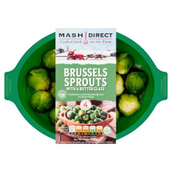 Mash Direct Brussels Sprouts with a Butter Glaze 280g