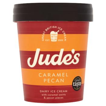 Jude's Caramel Pecan Dairy Ice Cream 500ml