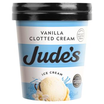 Jude's Vanilla Clotted Cream Ice Cream 460ml