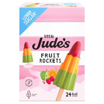 Little Jude's Fruit Rockets 6 x 55ml (330ml)