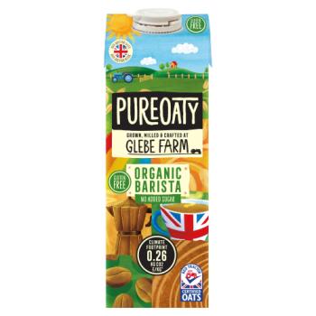Glebe Farm PureOaty Organic Barista Oat Drink 1L