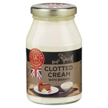 Devon Cream Company Clotted Cream with Brandy 170g