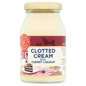 Devon Cream Company Clotted Cream with Cherry Liqueur 170g