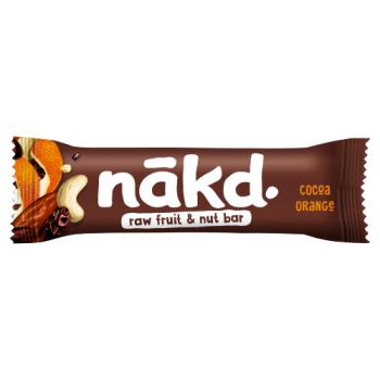 Nākd Cocoa Orange Raw Fruit & Nut Bar 35g
