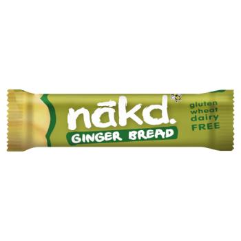 Nakd Ginger Bread Raw Wholefood Bar