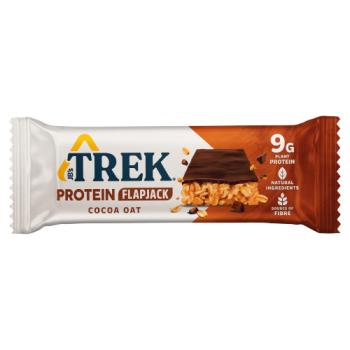 Trek Cocoa Oat Protein Flapjack 50g