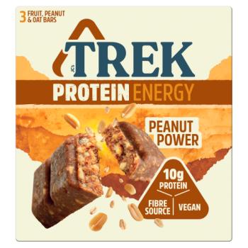Trek Peanut Power Wholefood Energy Bars 3 x 55g