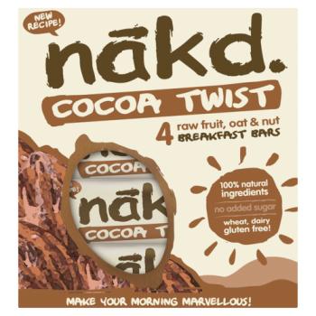 Nakd Multipack Cocoa Twist Raw Wholefoo
