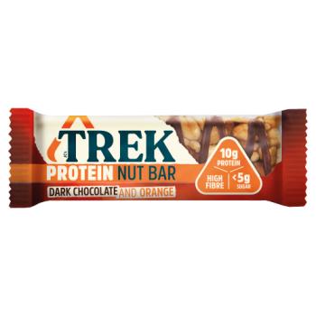 Trek Dark Choc & Orange Protein Nut Bar