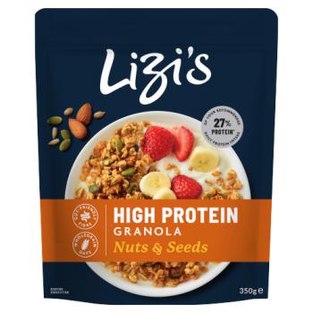Lizi's Granola High Protein Nuts & Seeds Granola 350g