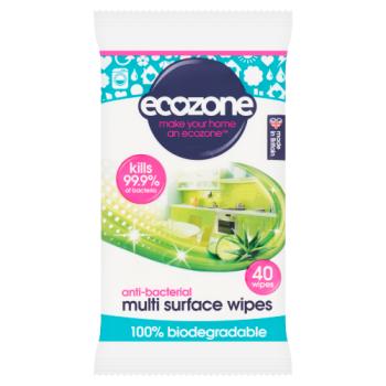 Ecozone 40 Anti-Bacterial Multi Surface Wipes
