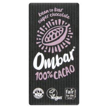Ombar 100% Cacao Chocolate Bar 35g