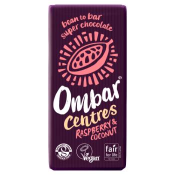 Ombar Centres Raspberry & Coconut 70g